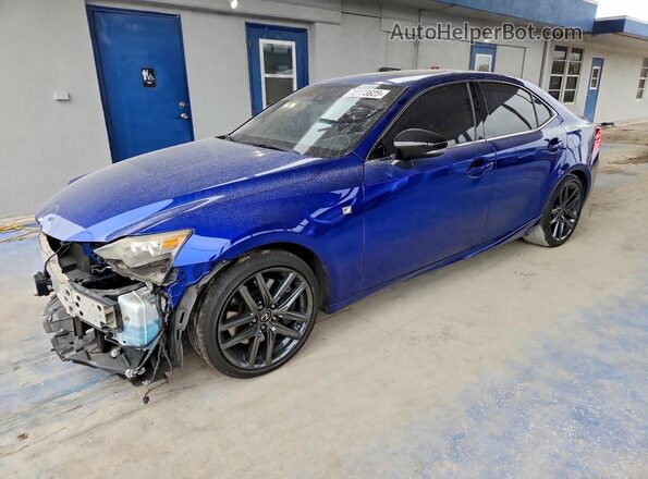 JTHGA1D20L5102174 2020 LEXUS IS Синий Передняя левая четверть