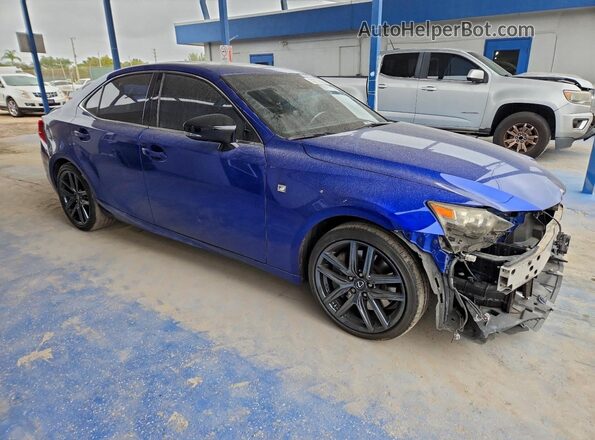 JTHGA1D20L5102174 2020 LEXUS IS Синий Передняя правая четверть