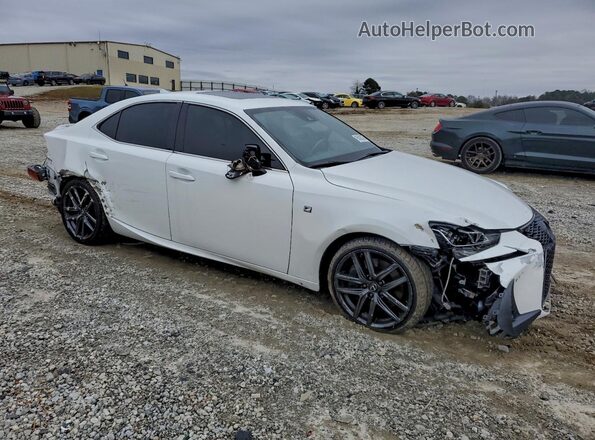 JTHGA1D25L5108231 2020 LEXUS IS Белый Передняя правая четверть