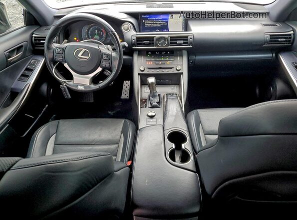 JTHGA1D25L5108231 2020 LEXUS IS Белый Вид панели приборов