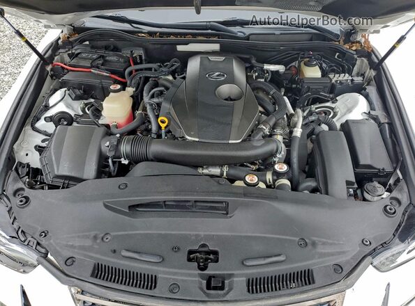 JTHGA1D25L5108231 2020 LEXUS IS Белый Вид задней части салона