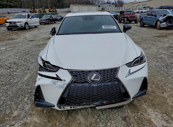 JTHGA1D25L5108231 2020 LEXUS IS Белый Вид спереди