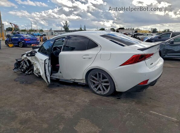 JTHGA1D28L5104111 2020 LEXUS IS Белый Задняя левая четверть