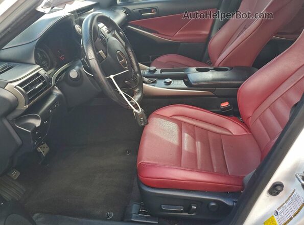 JTHGA1D28L5104111 2020 LEXUS IS Белый Вид салона спереди
