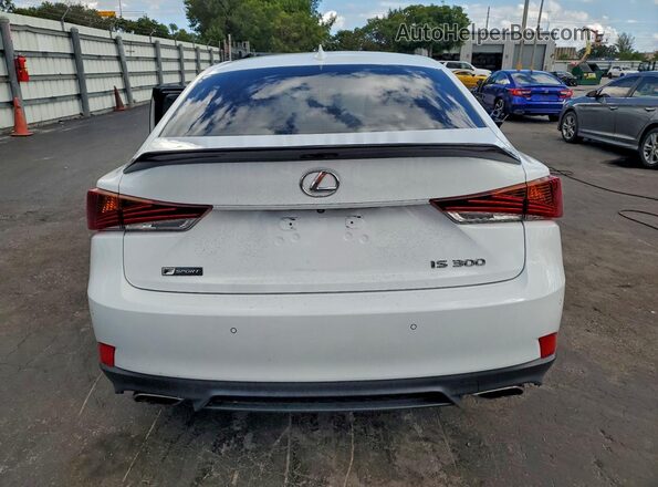 JTHGA1D28L5104111 2020 LEXUS IS Белый Вид сзади