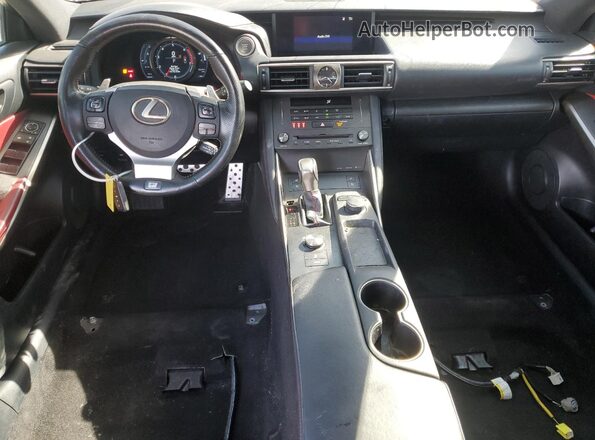 JTHGA1D29L5109043 2020 LEXUS IS Черный Вид панели приборов