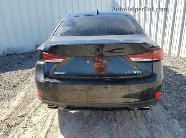 JTHGA1D29L5109043 2020 LEXUS IS Черный Вид сзади