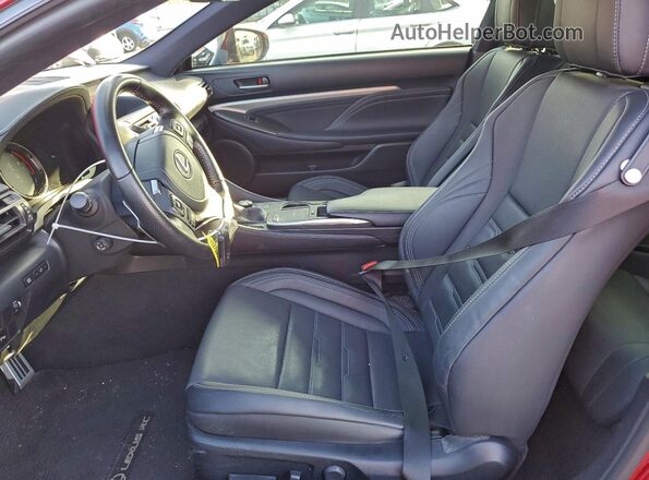 JTHGA5BC6N5011920 2022 LEXUS RC Red Widok wnętrza z przodu