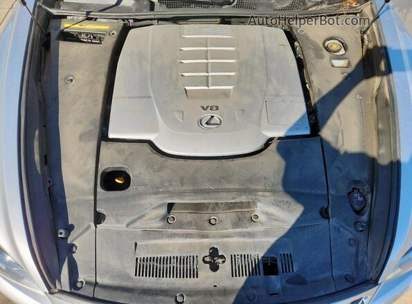 JTHGL1EF6H5057907 2017 LEXUS LS Серебряный Вид задней части салона