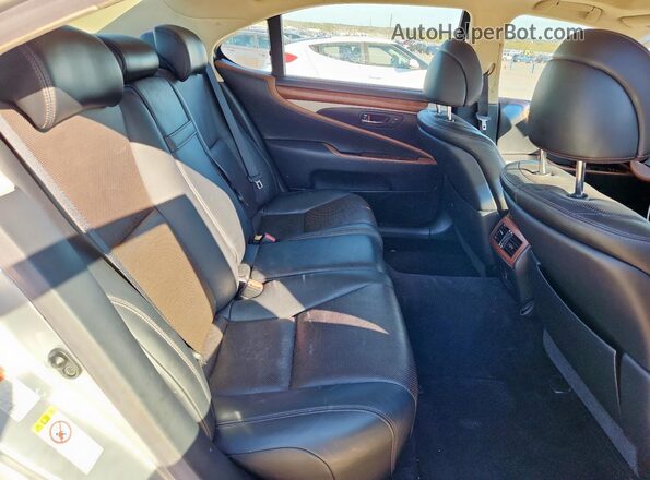 JTHGL1EF6H5057907 2017 LEXUS LS Серебряный Вид задних сидений