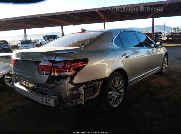 JTHGL1EF8H5057861 2017 LEXUS LS 460 Gray Trasero derecho