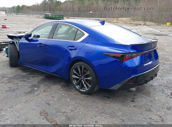 JTHGZ1B22P5062696 2023 LEXUS IS 350 Blue Tył lewy
