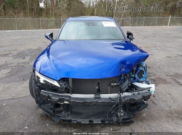 JTHGZ1B22P5062696 2023 LEXUS IS 350 Blue Widok wnętrza z tyłu