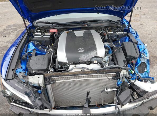 JTHGZ1B22P5062696 2023 LEXUS IS 350 Blue Widok z tyłu
