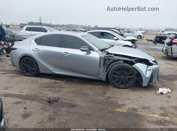 JTHGZ1B23M5044543 2021 LEXUS IS 350 Серебряный Панорамный вид салона 360°