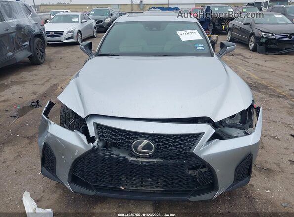 JTHGZ1B23M5044543 2021 LEXUS IS 350 Серебряный Вид задней части салона