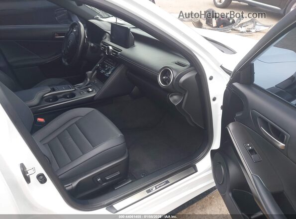 JTHGZ1B23N5049520 2022 LEXUS IS 350 Белый Вид салона спереди
