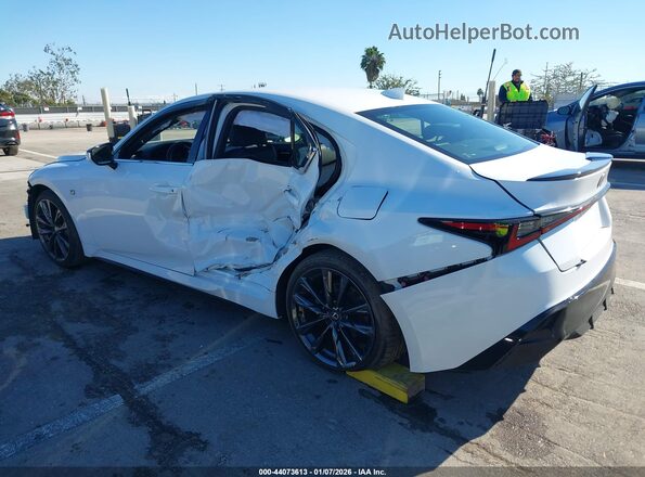 JTHGZ1B24R5074495 2024 LEXUS IS 350 Белый Задняя левая четверть