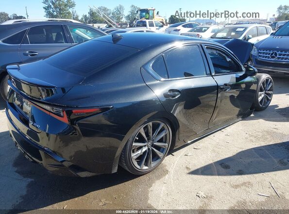 JTHGZ1B24S5090802 2025 LEXUS IS 350 Black Задня права чверть