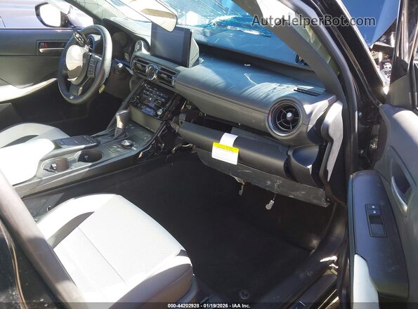 JTHGZ1B24S5090802 2025 LEXUS IS 350 Black Вид салону спереду