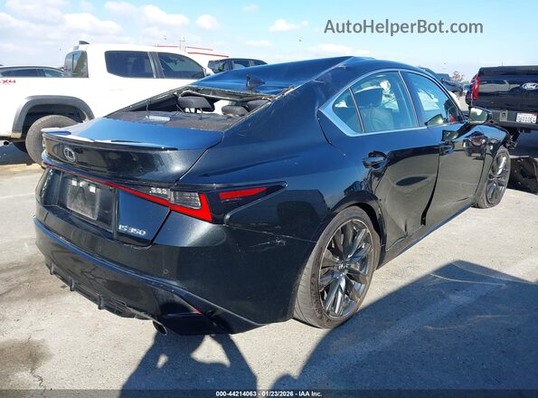 JTHGZ1B25R5081987 2024 LEXUS IS 350 Черный Задняя правая четверть
