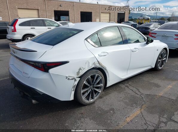 JTHGZ1B25S5089741 2025 LEXUS IS 350 Белый Задняя правая четверть