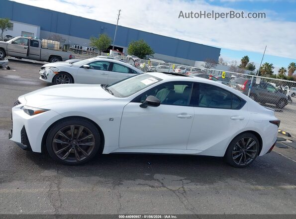 JTHGZ1B25S5089741 2025 LEXUS IS 350 Белый Вид задней части салона