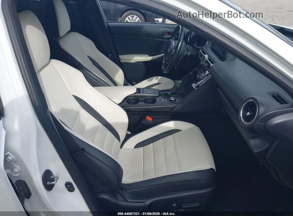 JTHGZ1B26M5043936 2021 LEXUS IS 350 Белый Вид салона спереди