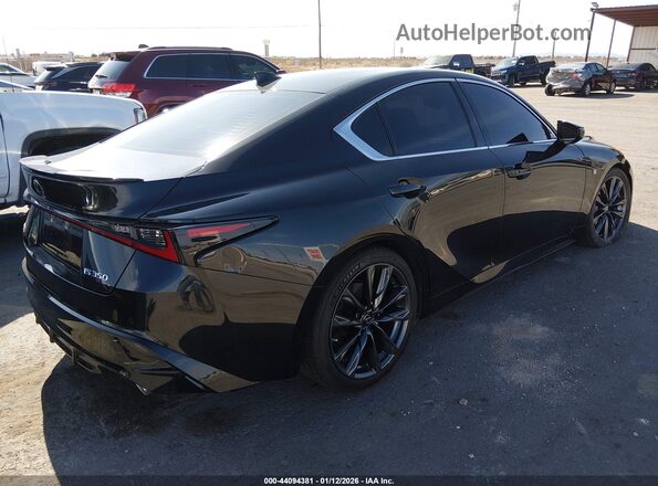 JTHGZ1B28M5040892 2021 LEXUS IS 350 Black Tył prawy
