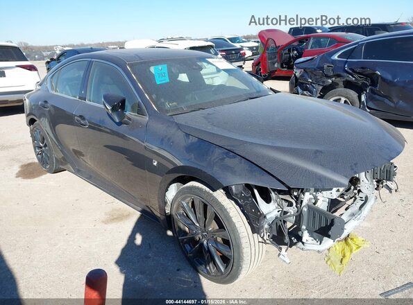 JTHGZ1B28P5064999 2023 LEXUS IS 350 Серый Передняя правая четверть