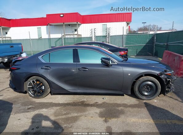 JTHGZ1B28R5079618 2024 LEXUS IS 350 Gray უკანა სალონის ხედი