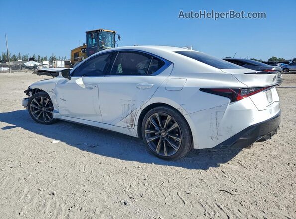 JTHGZ1B29P5067846 2023 LEXUS IS Белый Задняя левая четверть