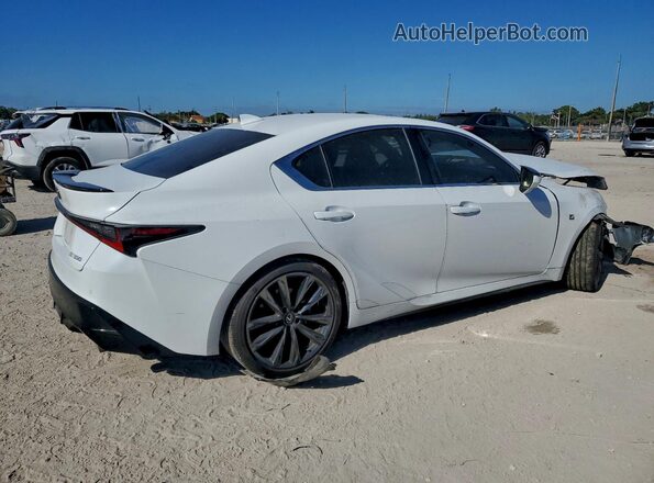 JTHGZ1B29P5067846 2023 LEXUS IS Белый Задняя правая четверть