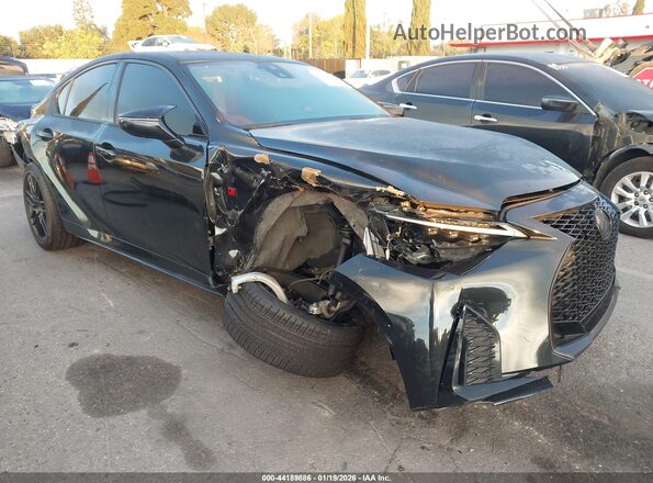 JTHGZ1B2XM5037928 2021 LEXUS IS 350 Black Delantero derecho
