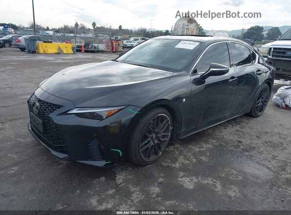 JTHGZ1B2XM5039081 2021 LEXUS IS 350 Черный Передняя левая четверть