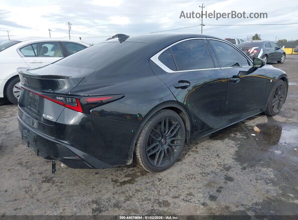 JTHGZ1B2XM5039081 2021 LEXUS IS 350 Черный Задняя правая четверть