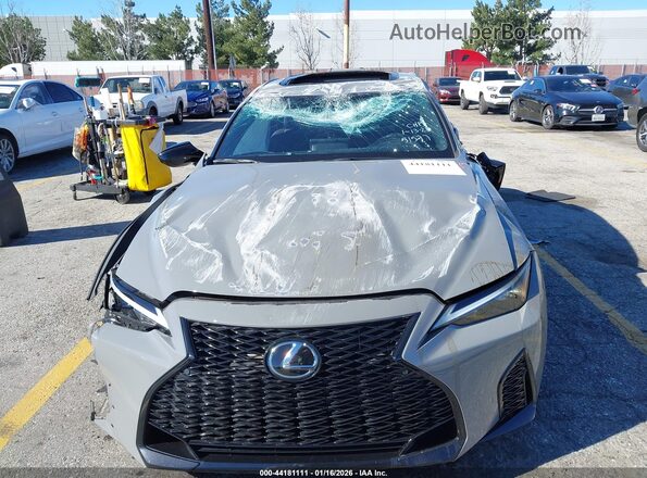 JTHGZ1B2XS5085488 2025 LEXUS IS 350 Серый Вид панели приборов