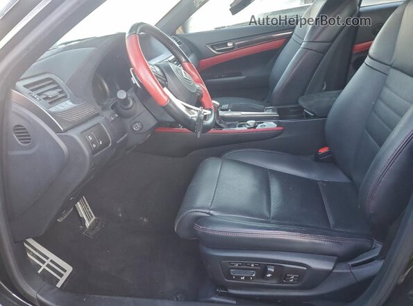 JTHGZ1CL9LA013214 2020 LEXUS GS Черный Вид салона спереди