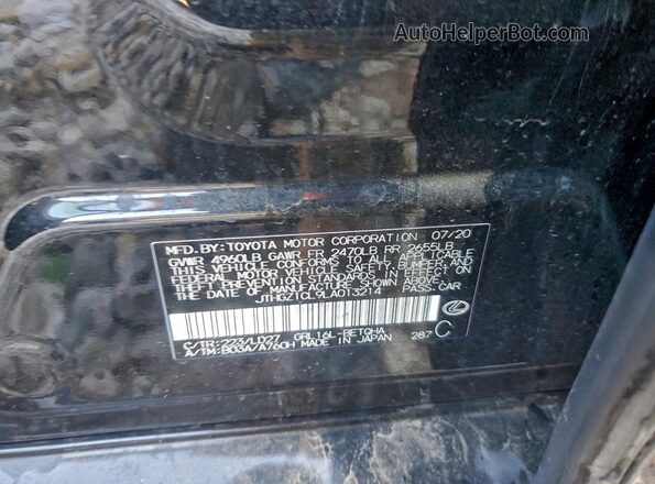 JTHGZ1CL9LA013214 2020 LEXUS GS Черный Вид подкапотного пространства