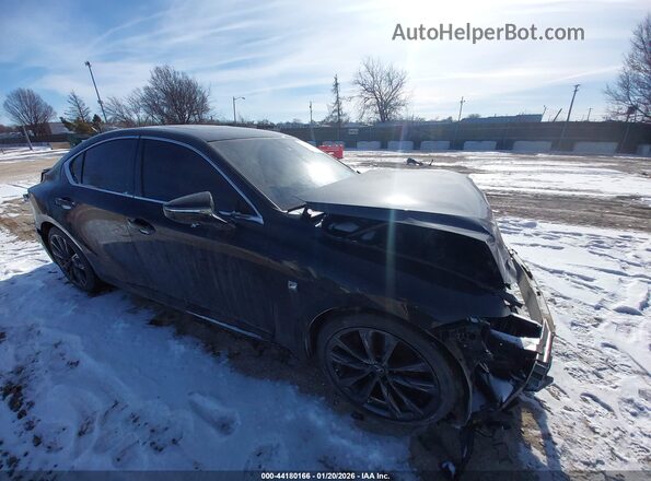 JTHGZ1E20M5021815 2021 LEXUS IS 350 Черный Передняя правая четверть