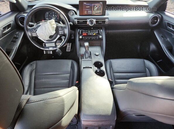 JTHGZ1E25M5020496 2021 LEXUS IS White Вид панелі приладів