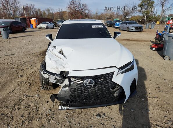 JTHGZ1E25M5020496 2021 LEXUS IS White Вид спереду