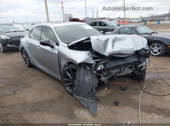 JTHGZ1E25S5041734 2025 LEXUS IS 350 Серебряный Передняя правая четверть