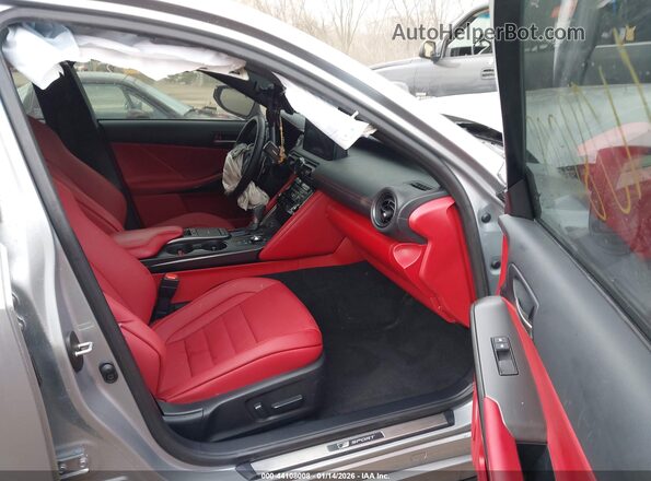 JTHGZ1E25S5041734 2025 LEXUS IS 350 Серебряный Вид салона спереди
