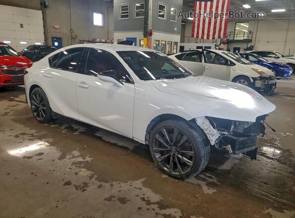 JTHGZ1E2XM5019117 2021 LEXUS IS White Przód prawy