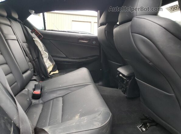 JTHGZ1E2XM5022809 2021 LEXUS IS Charcoal Vista de los asientos traseros
