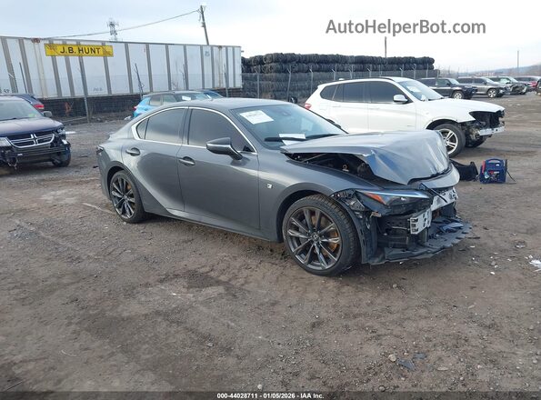 JTHGZ1E2XP5028937 2023 LEXUS IS 350 Серый Передняя правая четверть