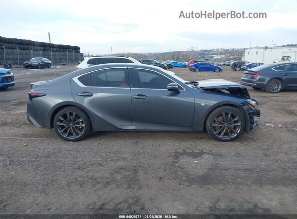 JTHGZ1E2XP5028937 2023 LEXUS IS 350 Серый Вид задней части салона