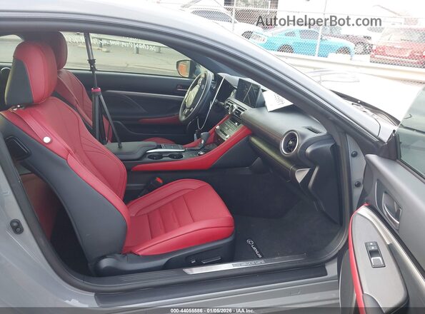 JTHGZ5BC0P5027090 2023 LEXUS RC 350 Gray Widok wnętrza z przodu