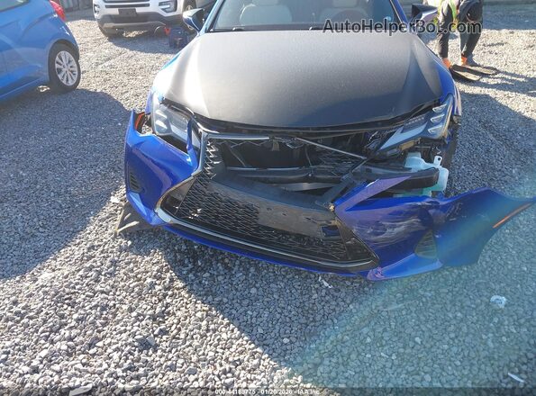 JTHGZ5BC5N5024960 2022 LEXUS RC 350 Blue Widok z przodu